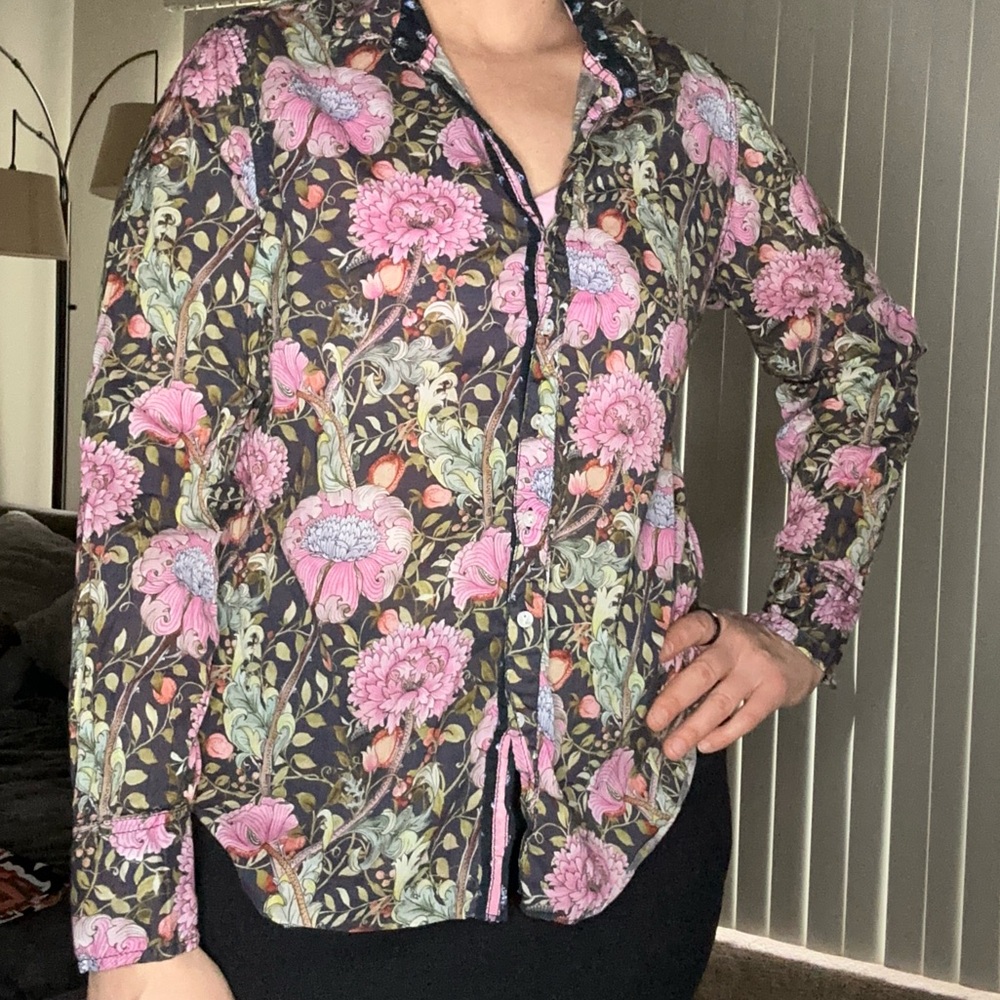 Cino Floral Button-Up Shirt